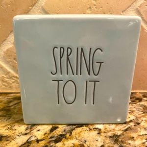 Rae Dunn Spring 🌸 To It Decorative Block